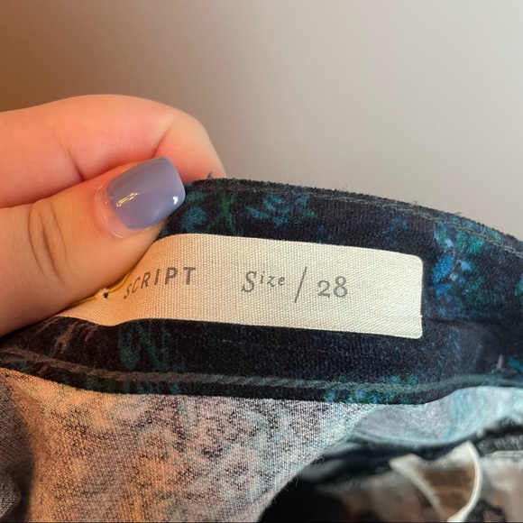 Pilcro and the letterpress script pants - Picture 6 of 7